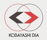 Logo featuring two overlapping circles with red and black arrows pointing inward. Text below reads Kobayashi Dia.