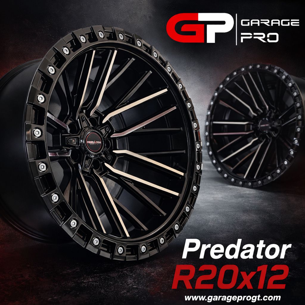 Predator R20x12 wheel rims