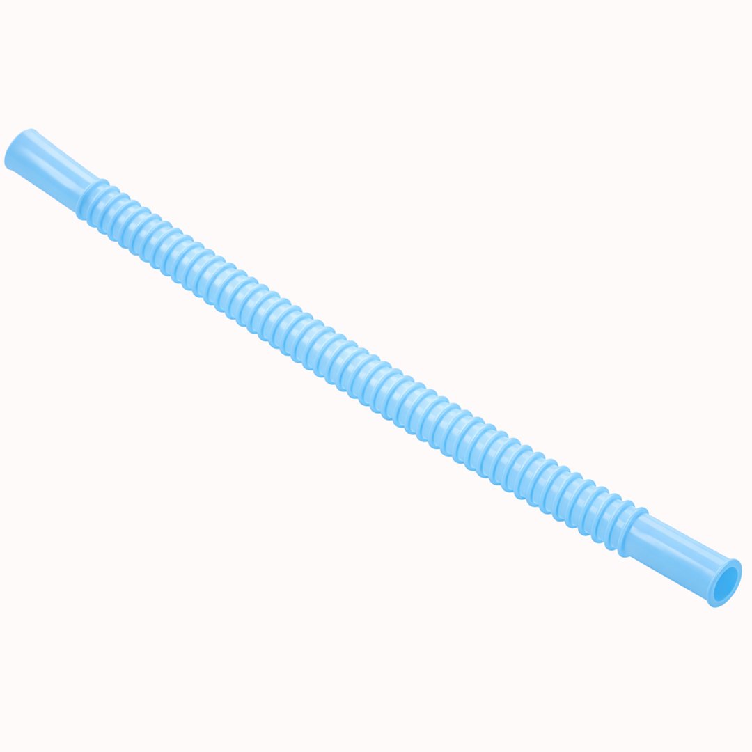 Manguera corrugada para bomba de gasolina 18 cm