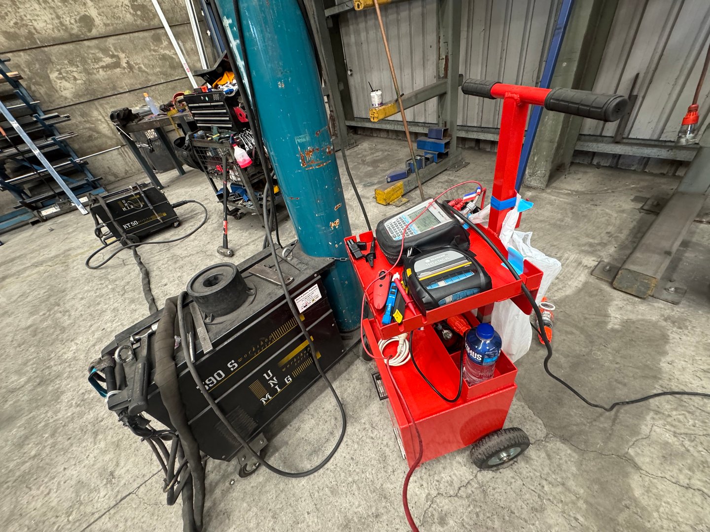 Fire safety equipment inspection