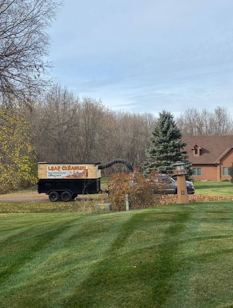 Ostlund's Outdoor Services fall cleanup