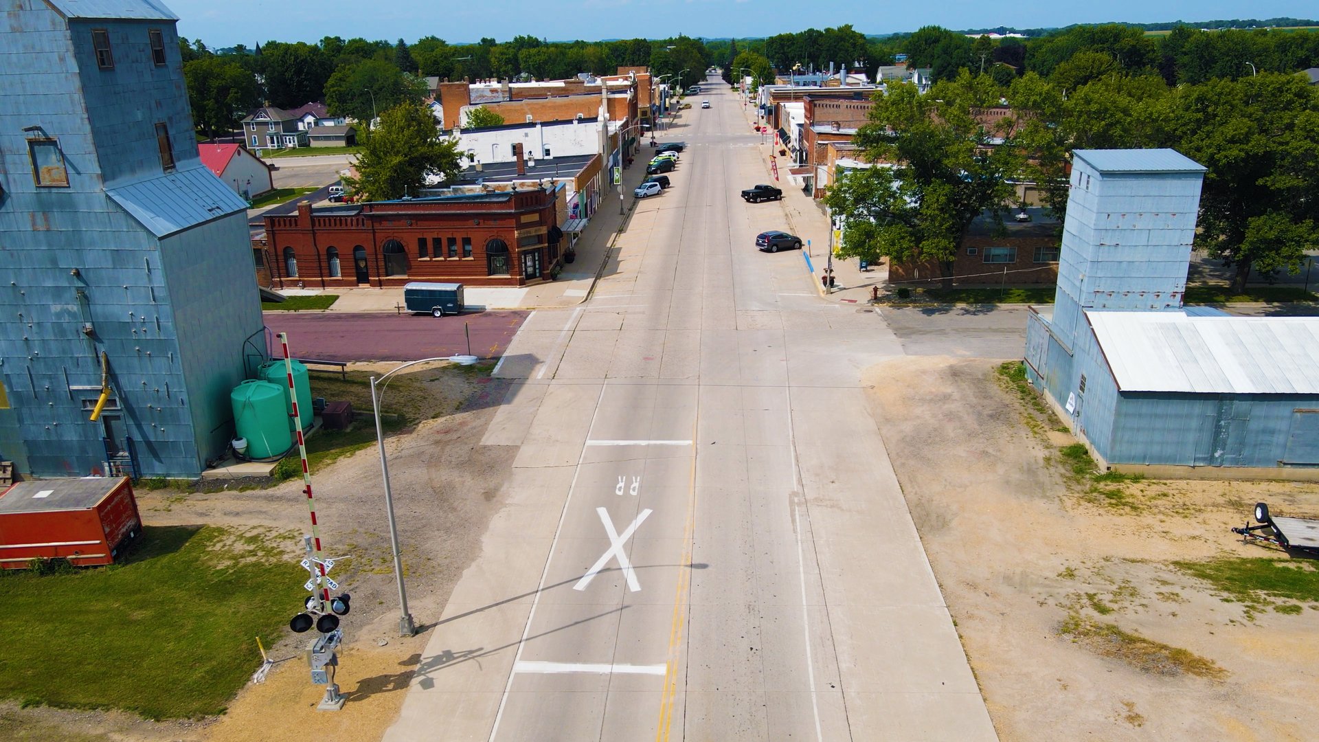 Small Town Main Street Rural America