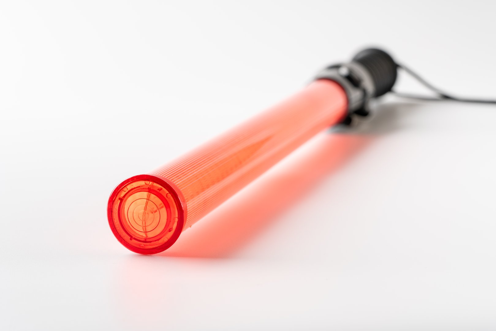 traffic wand on white background