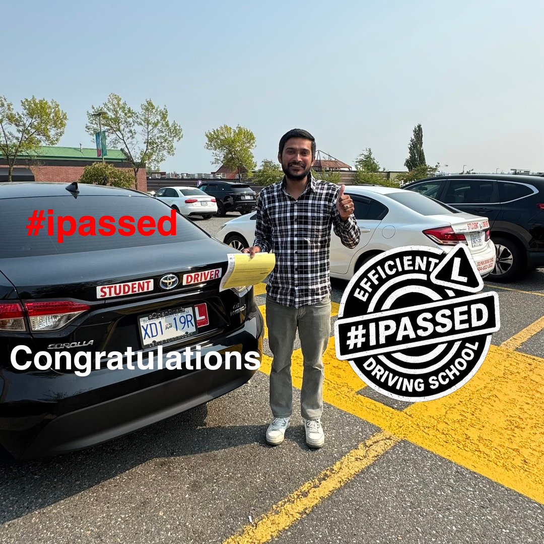 Success story from Efficient Driving School student