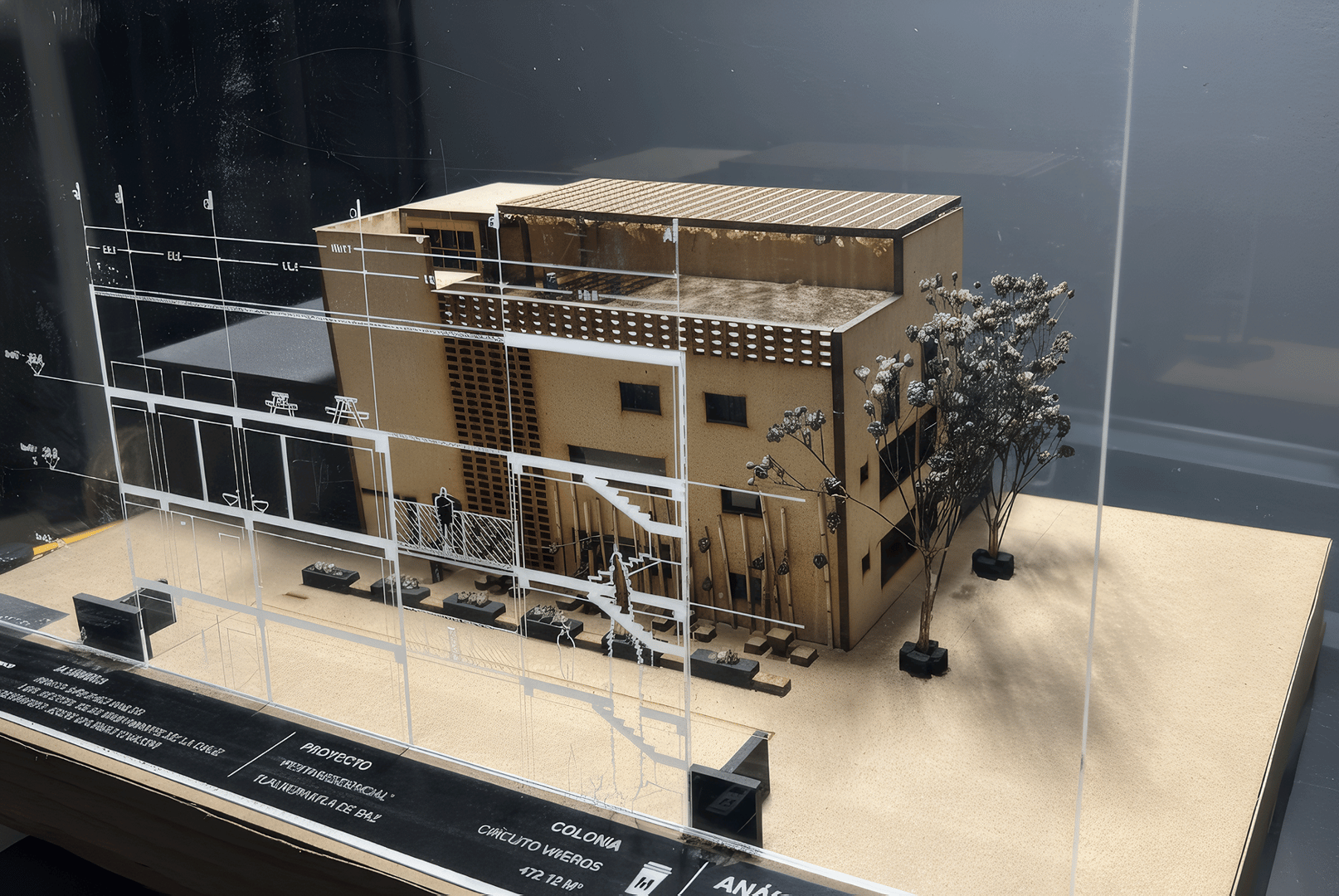 Maqueta Viveros - Proyecto Gelix Estudio