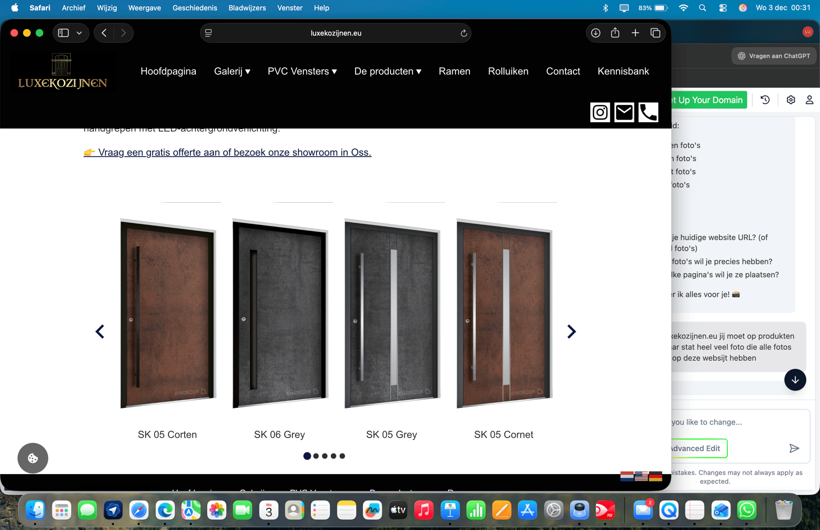 Ceramics Line Deur Model 1