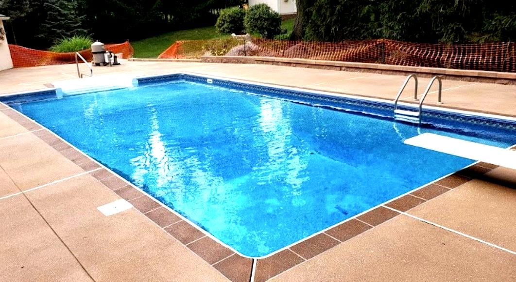 Pool patio