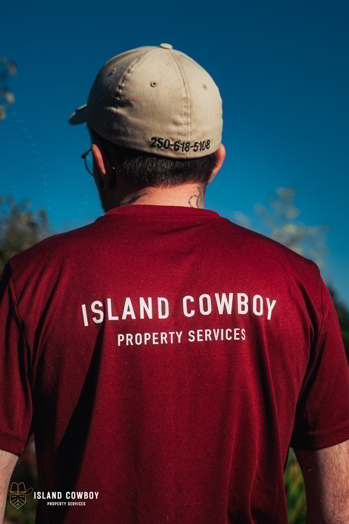 Professional landscaping work by Island Cowboy
