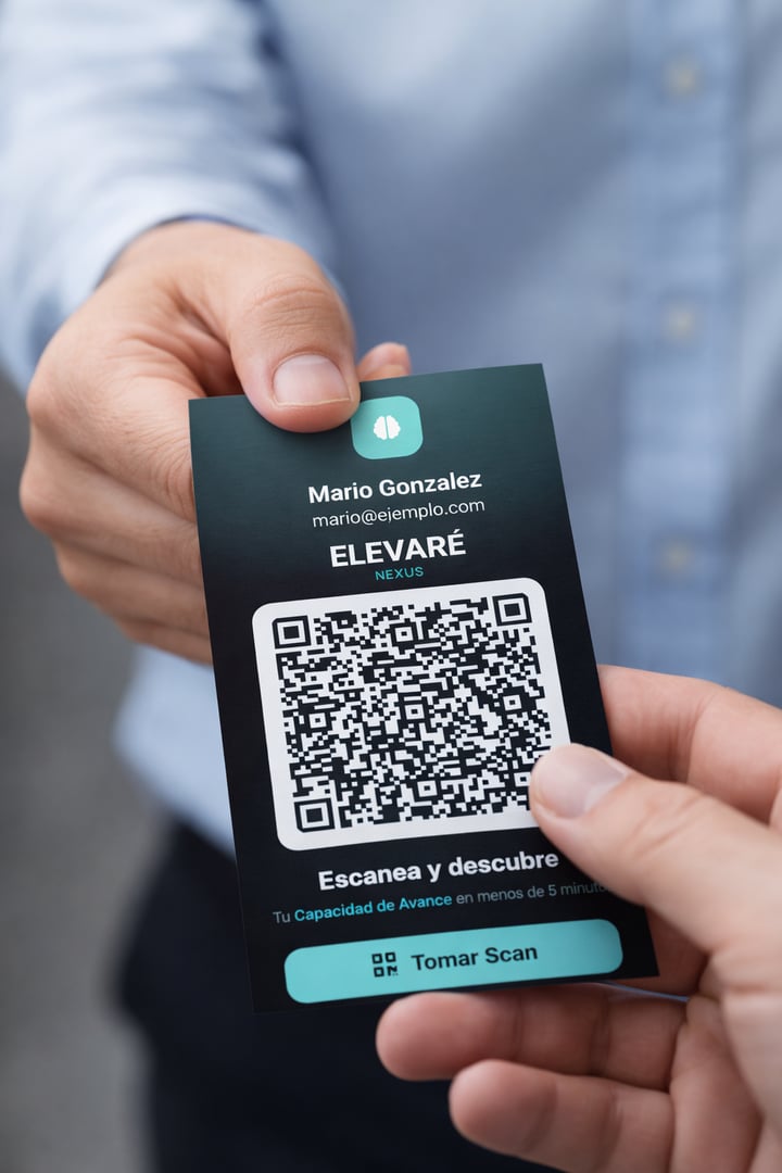 Entrega de QR en mano