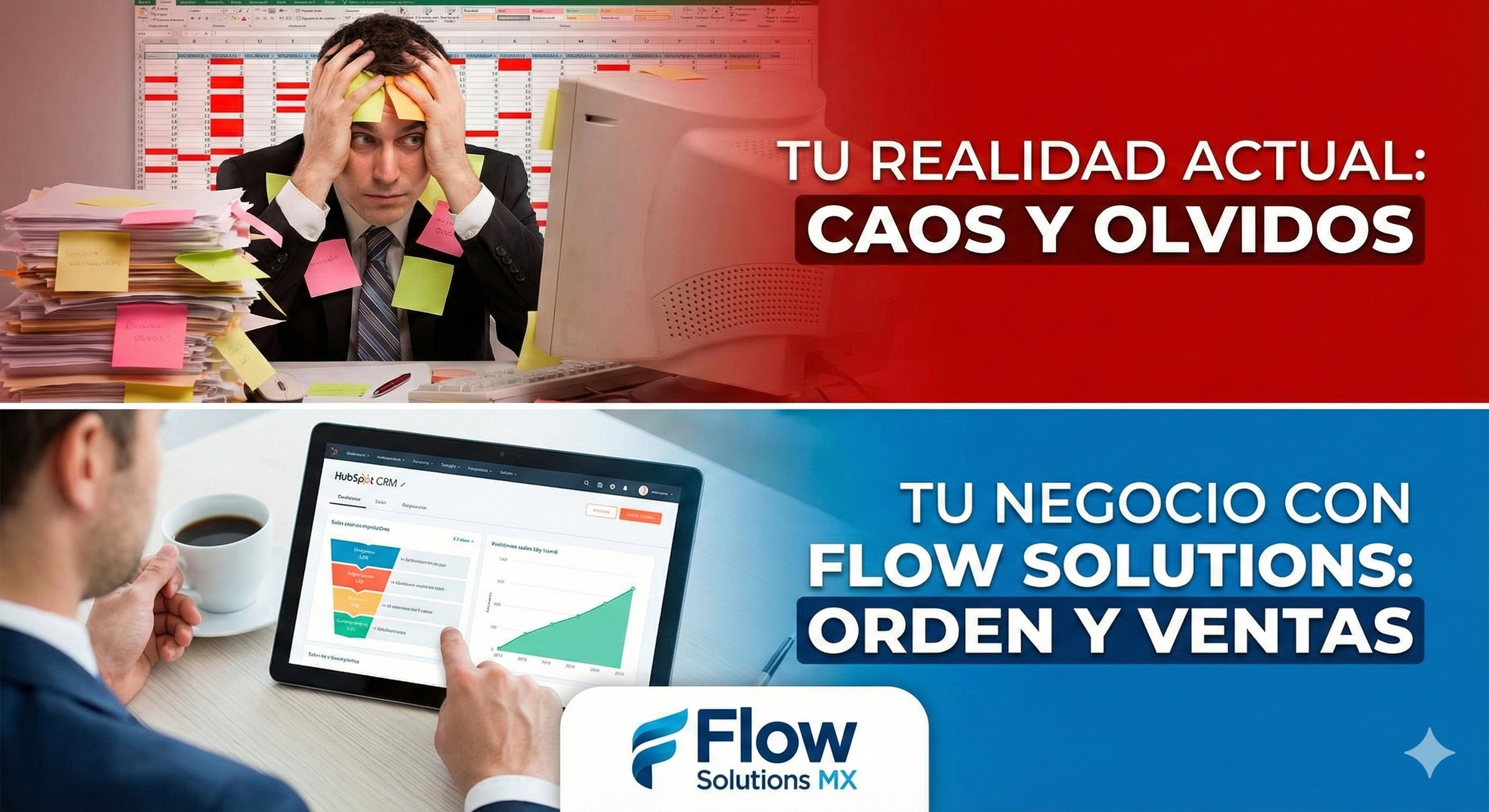 Antes vs Después: Del caos de Excel y procesos manuales a la automatización con HubSpot