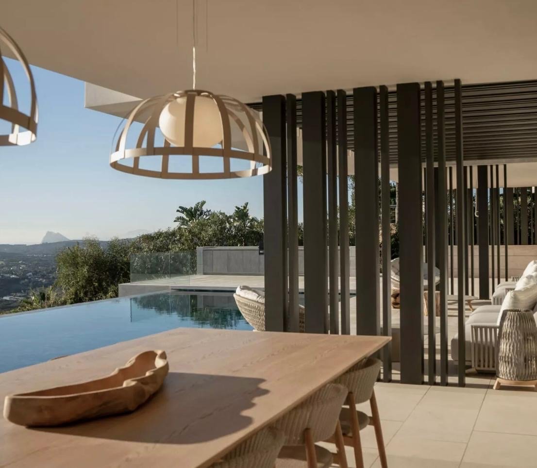 Modern luxury villa architecture