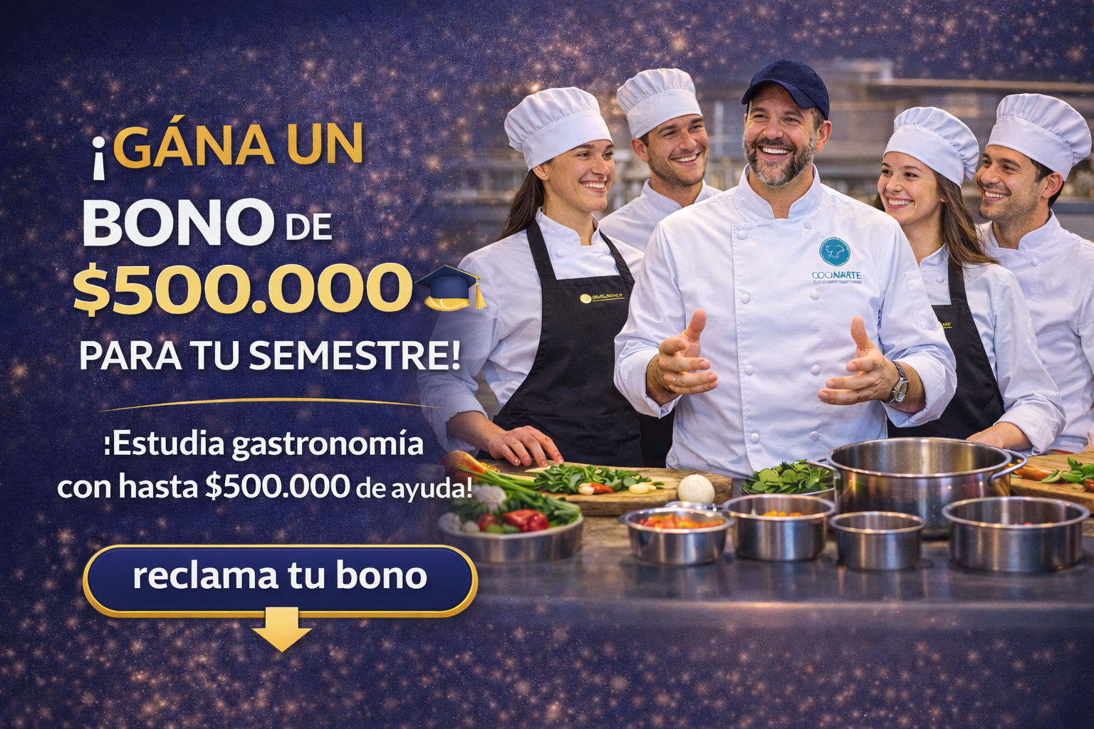 Cupón $500.000 en Carreras Técnicas