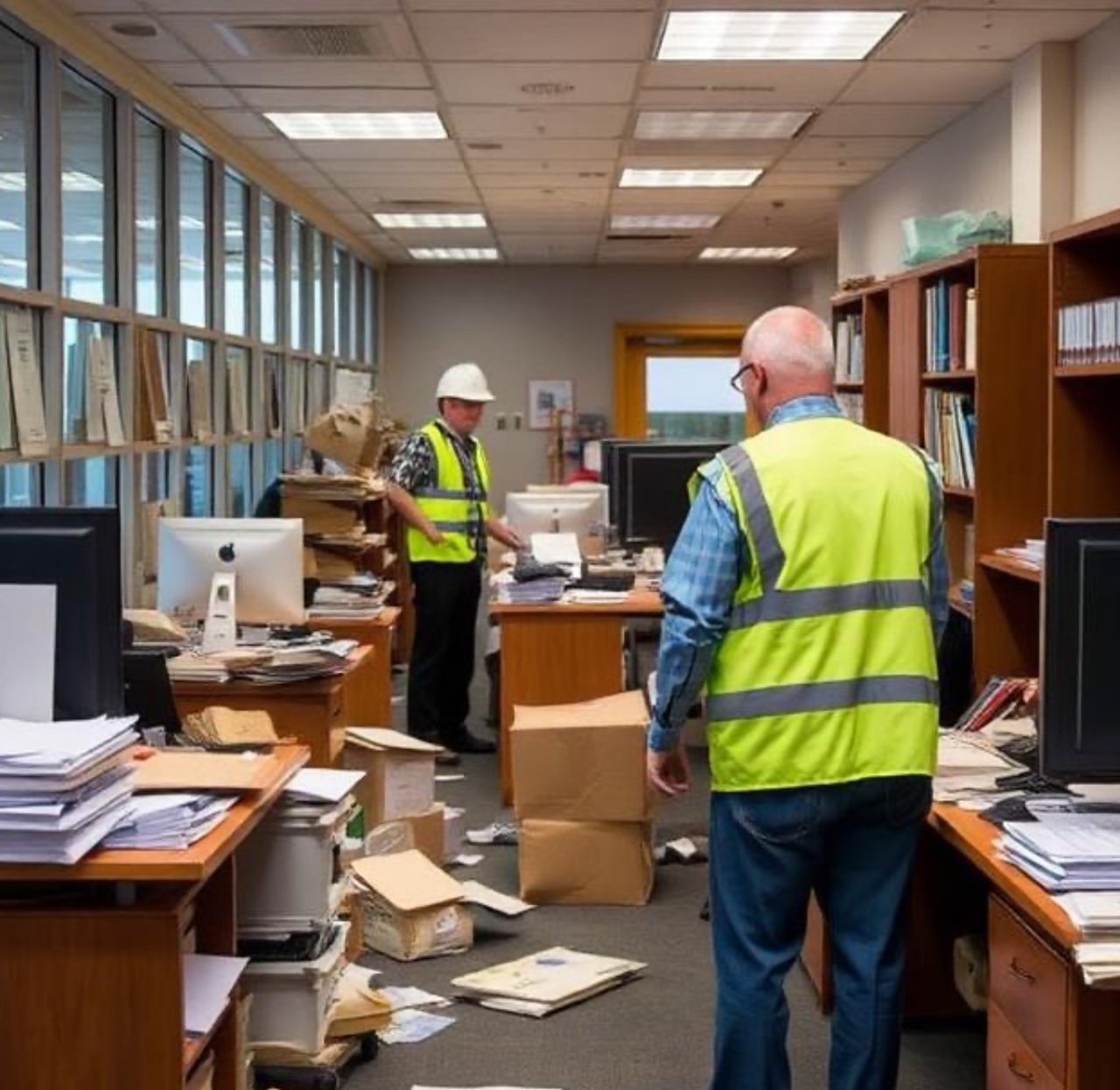 Clear Space Team professional office clearance service