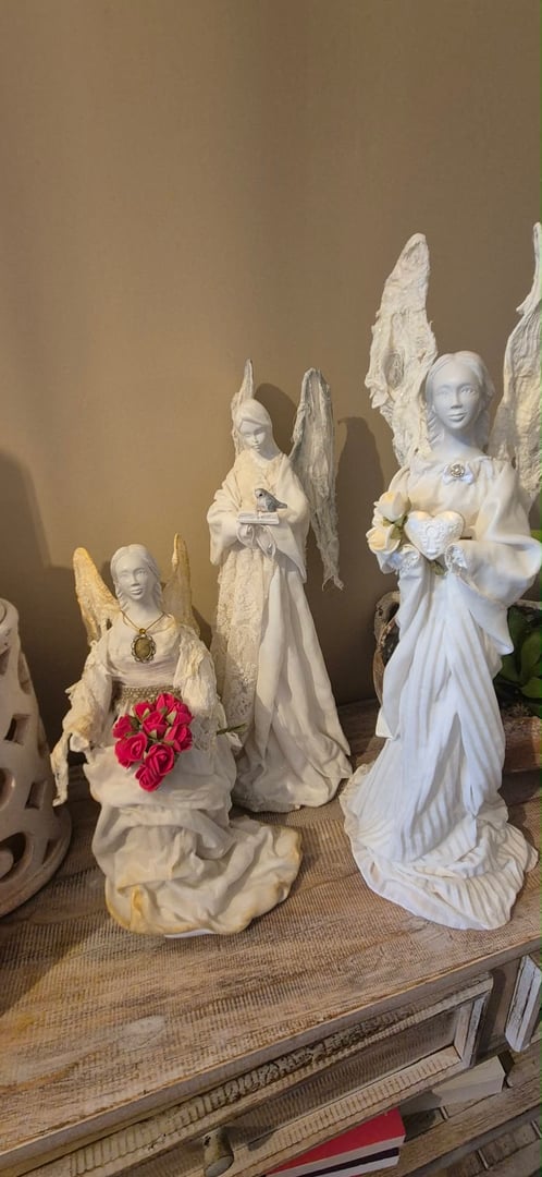 Ręcznie robiony anioł