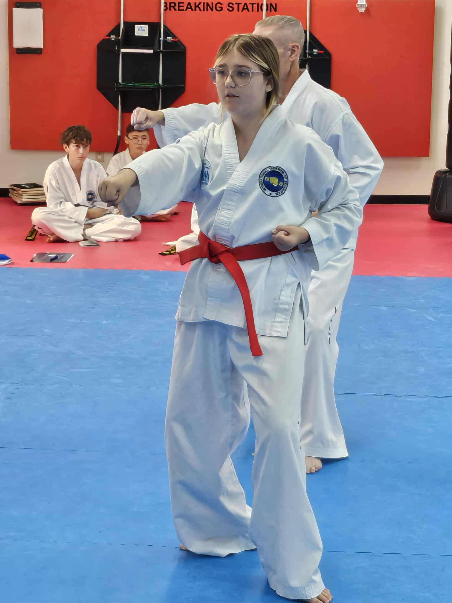 Taekwon-Do students