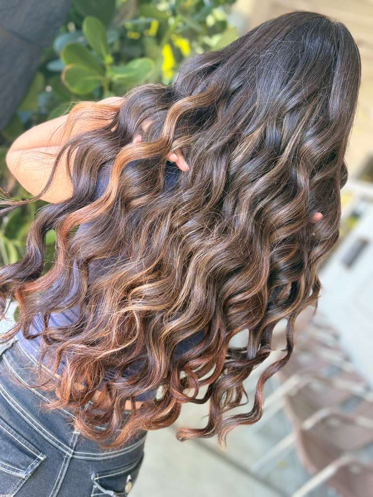 Hair color work at Arianna Hair & Creations