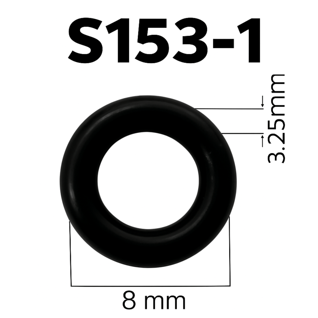 S153-1 Sello Para Inyector De Urvan 2.5L, Sentra, Ford Triton, Tiida Material NBR