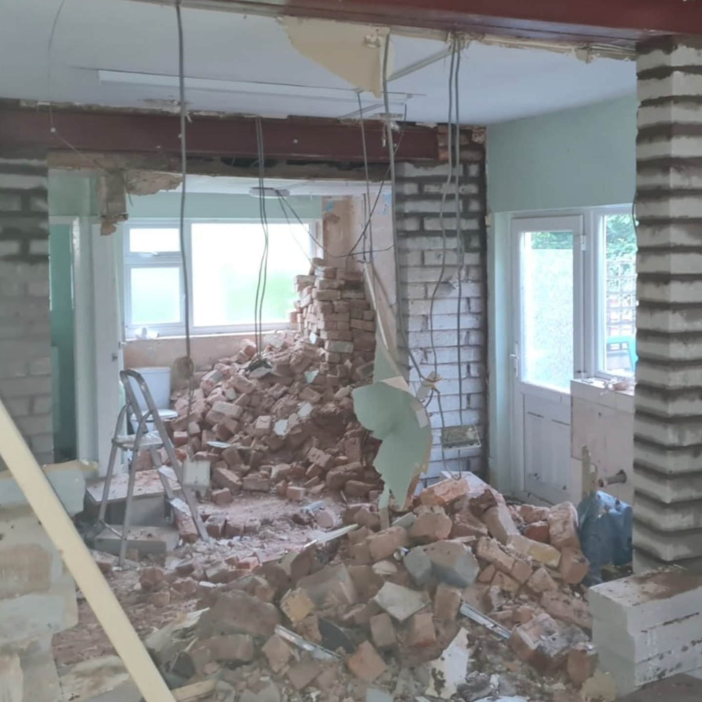 Before renovation - original property condition