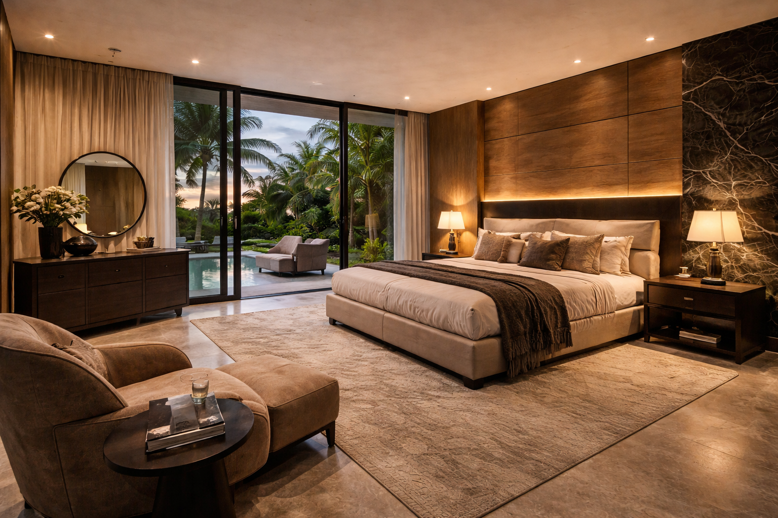 Oceanfront Residence - Living Room