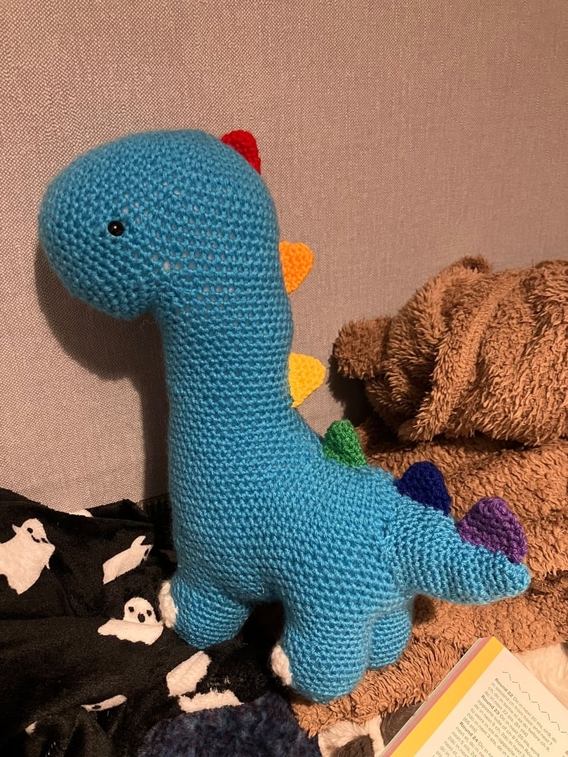 Crocheted Dinosaur