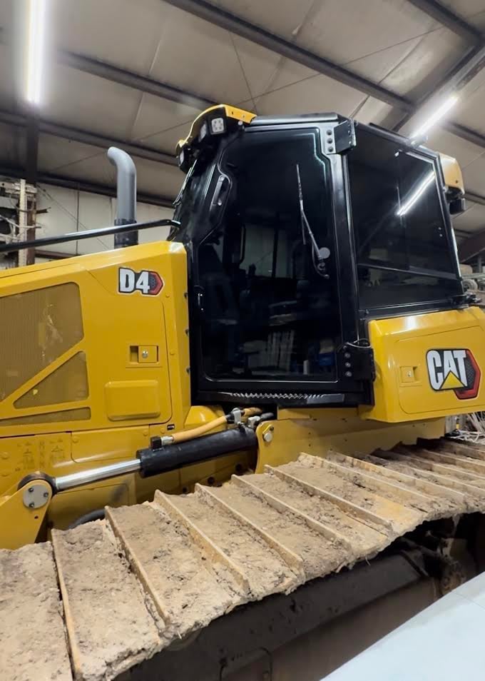 Heavy equipment window tinting