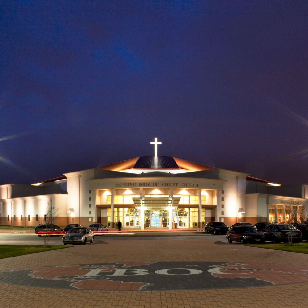 IBOC Church exterior construction