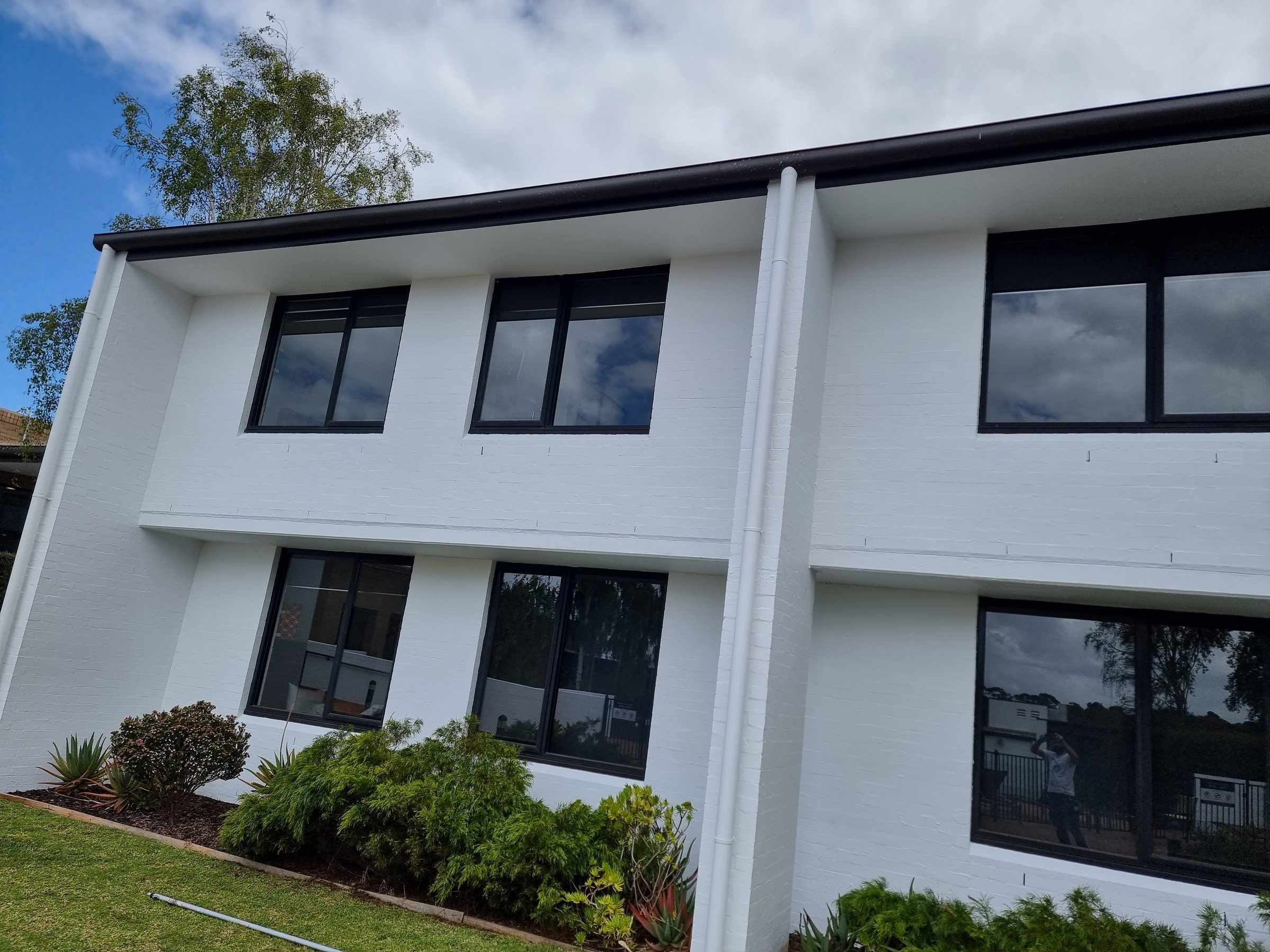 Quality Painting Group office building project - additional after view showing completed transformation