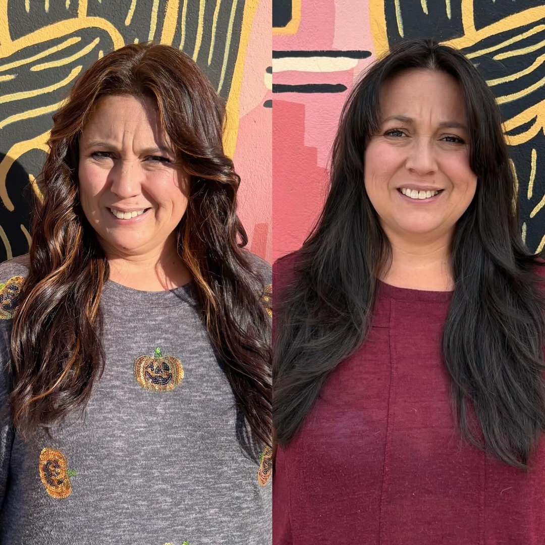 Trinity's hair styling work