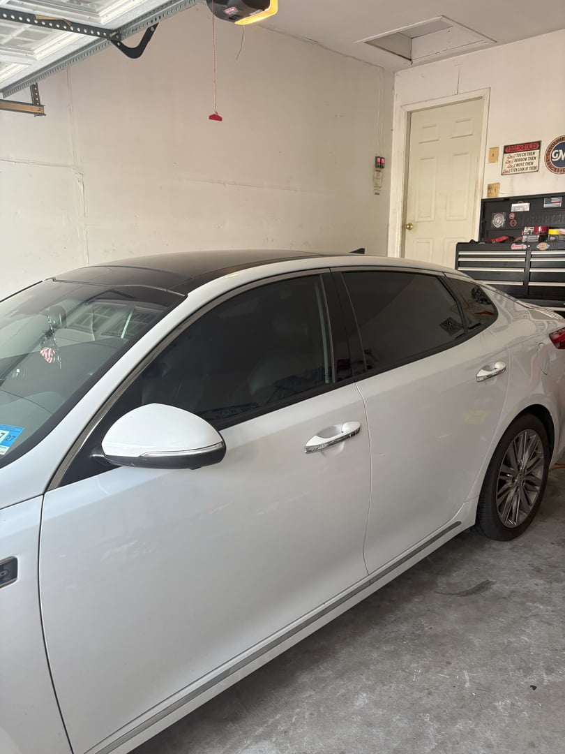 TNM Customs window tinting project