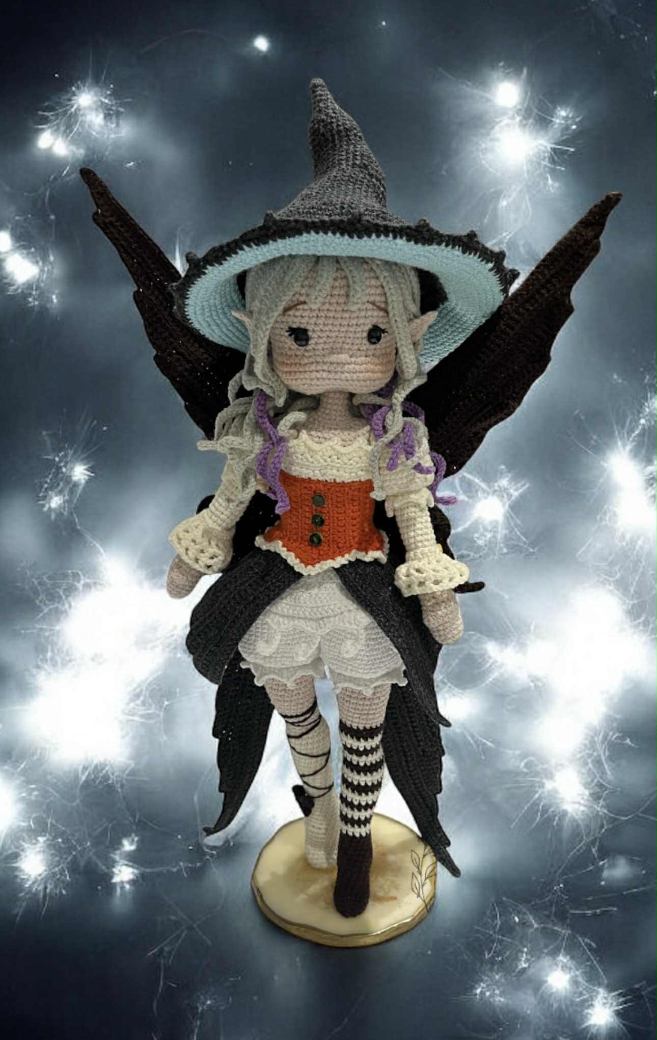 Maskotka na szydełku