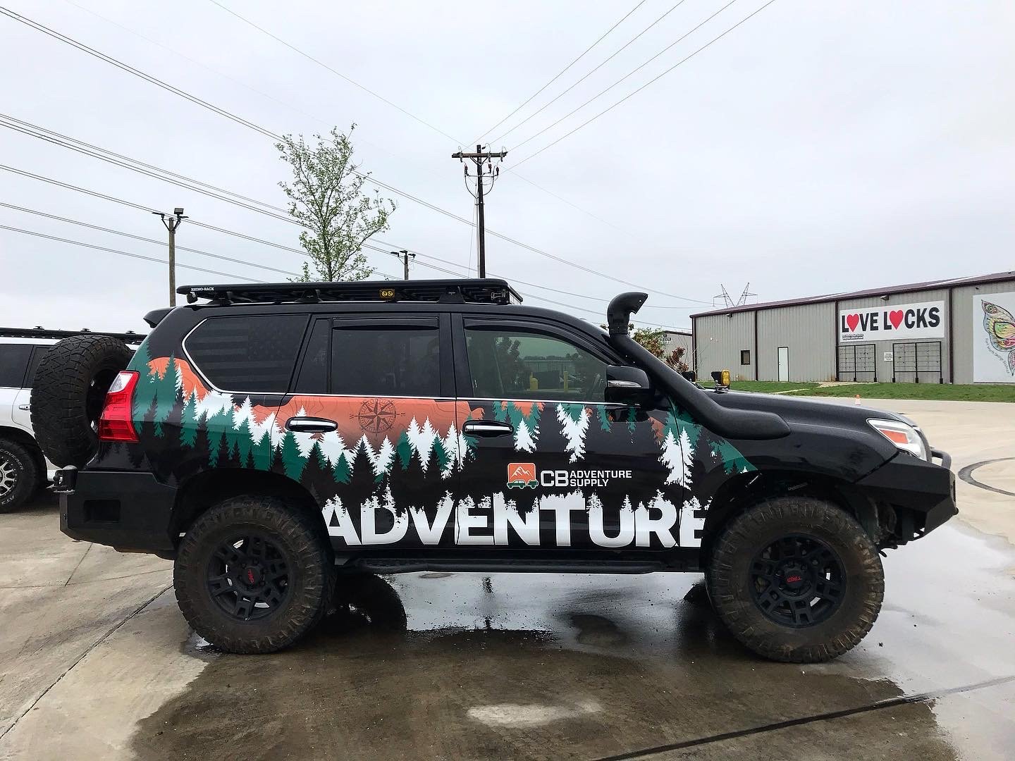 Professional wrap installation