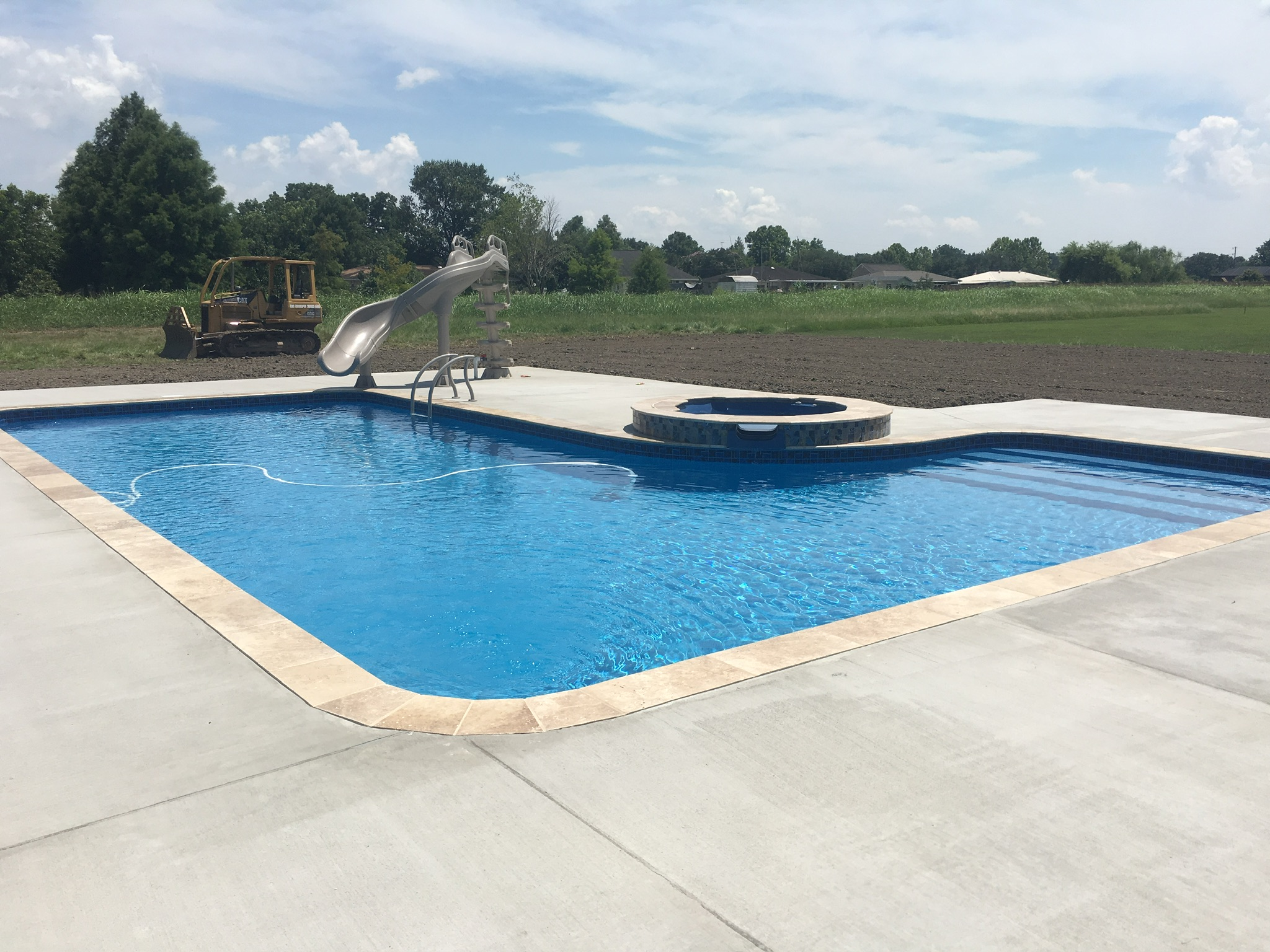 Pool builder service areas South Louisiana