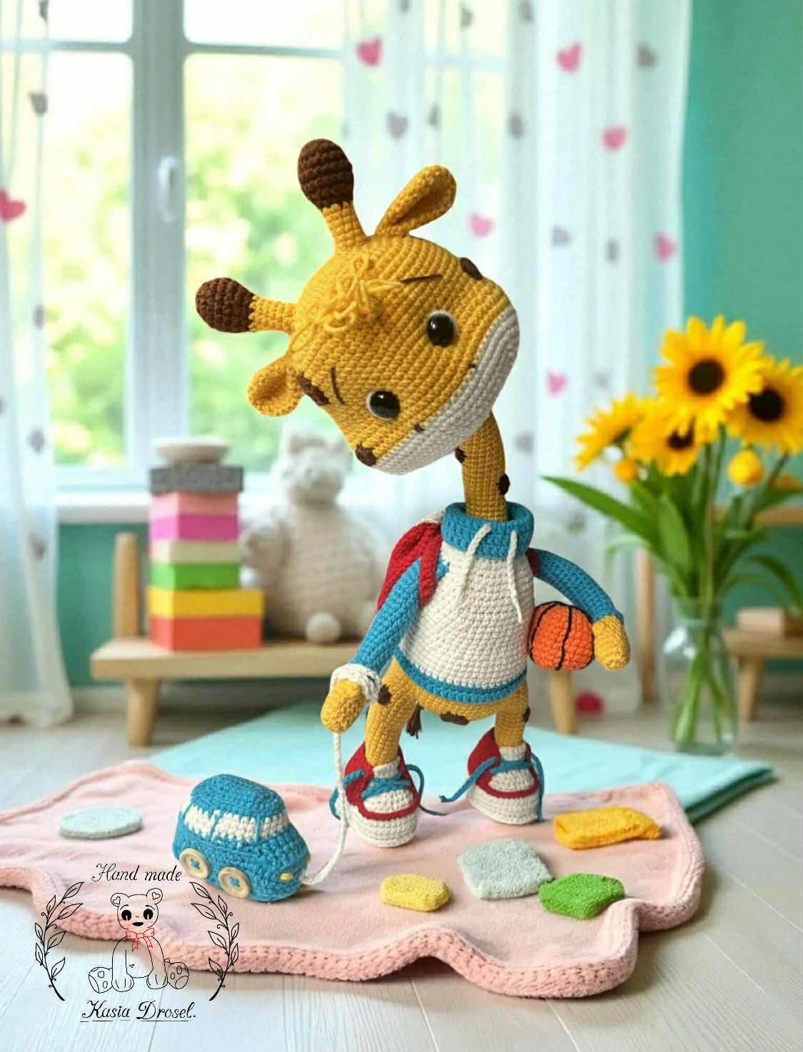 Maskotka na szydełku