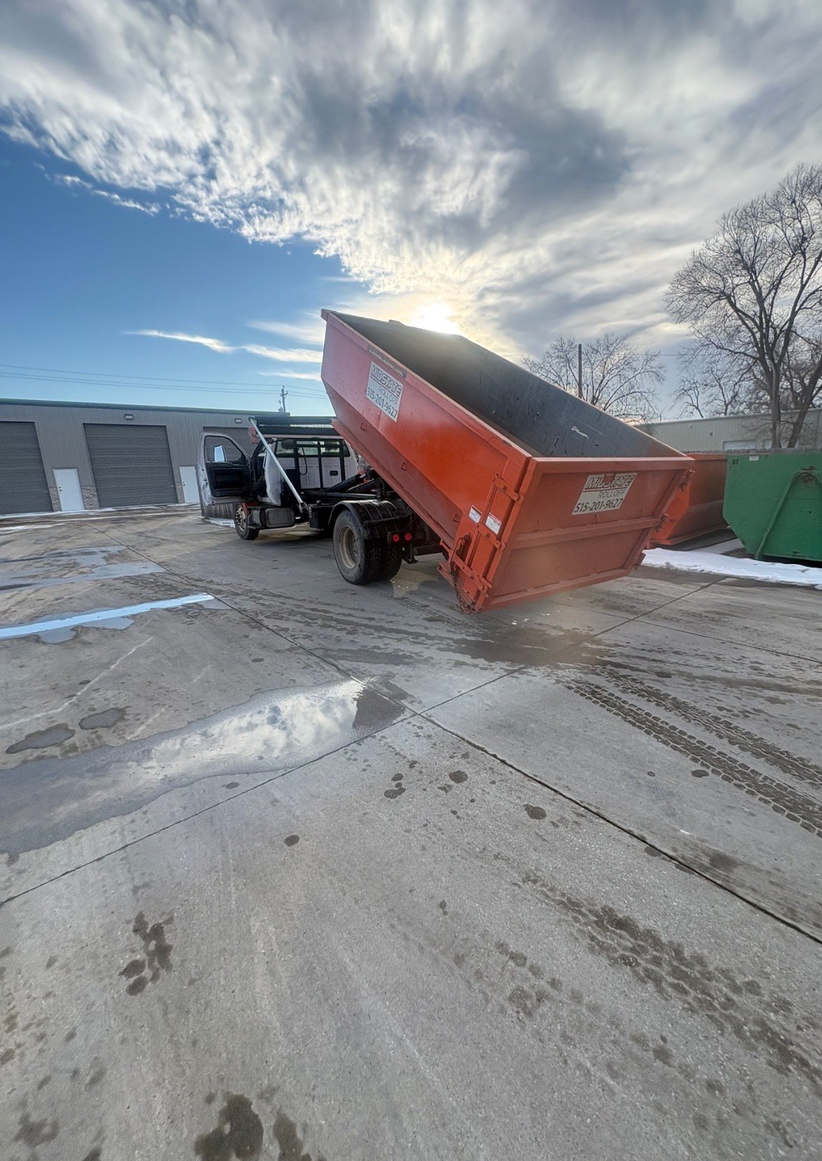 MidState Rolloff 18-yard dumpster