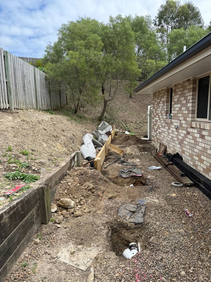 Before property restoration