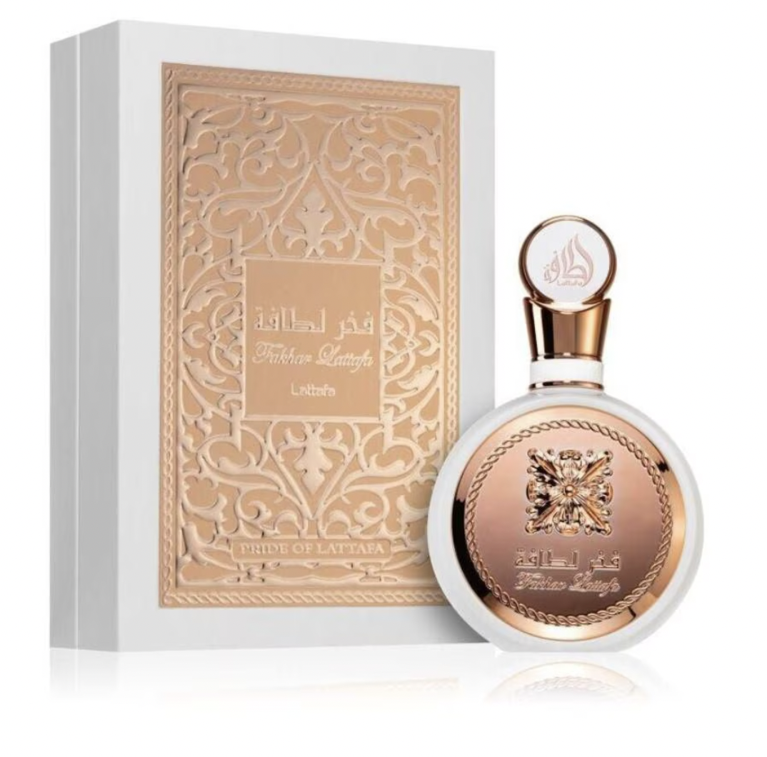 Fakhar Rose perfume bottle - premium fragrance
