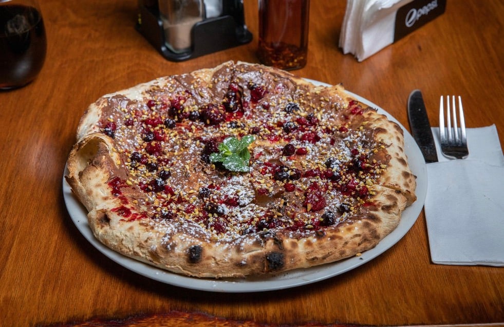 Pizza Dolce Nutella