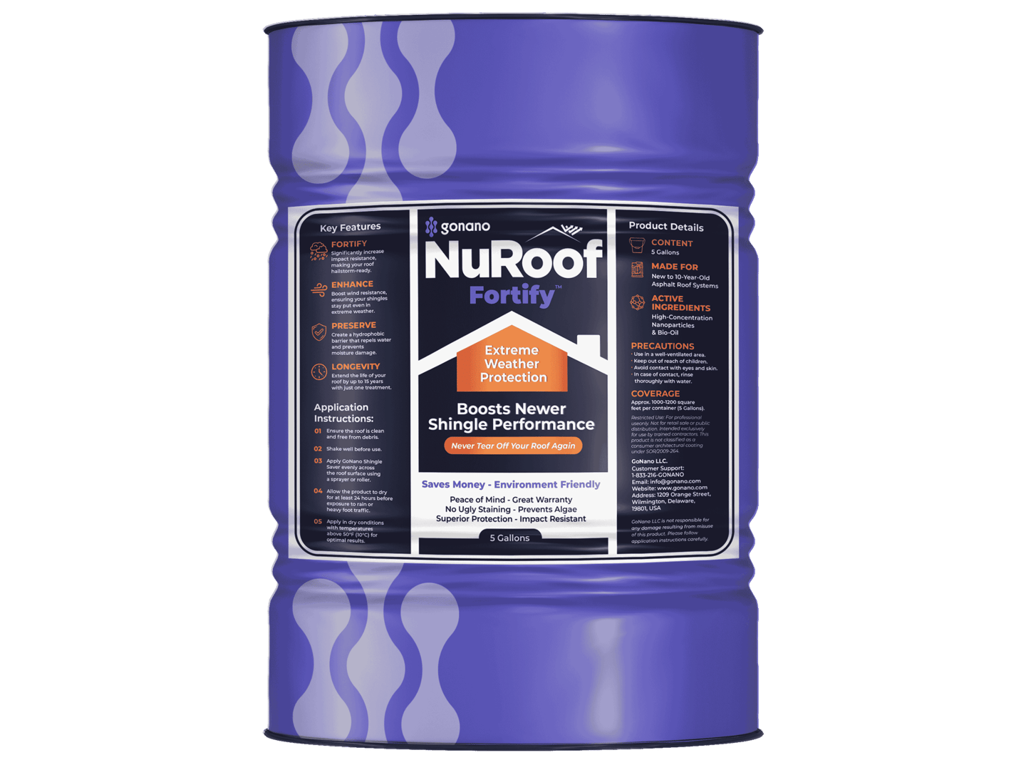NuRoof Fortify roof protection treatment in Chilliwack Fraser Valley - adds 15 years to roof lifespan