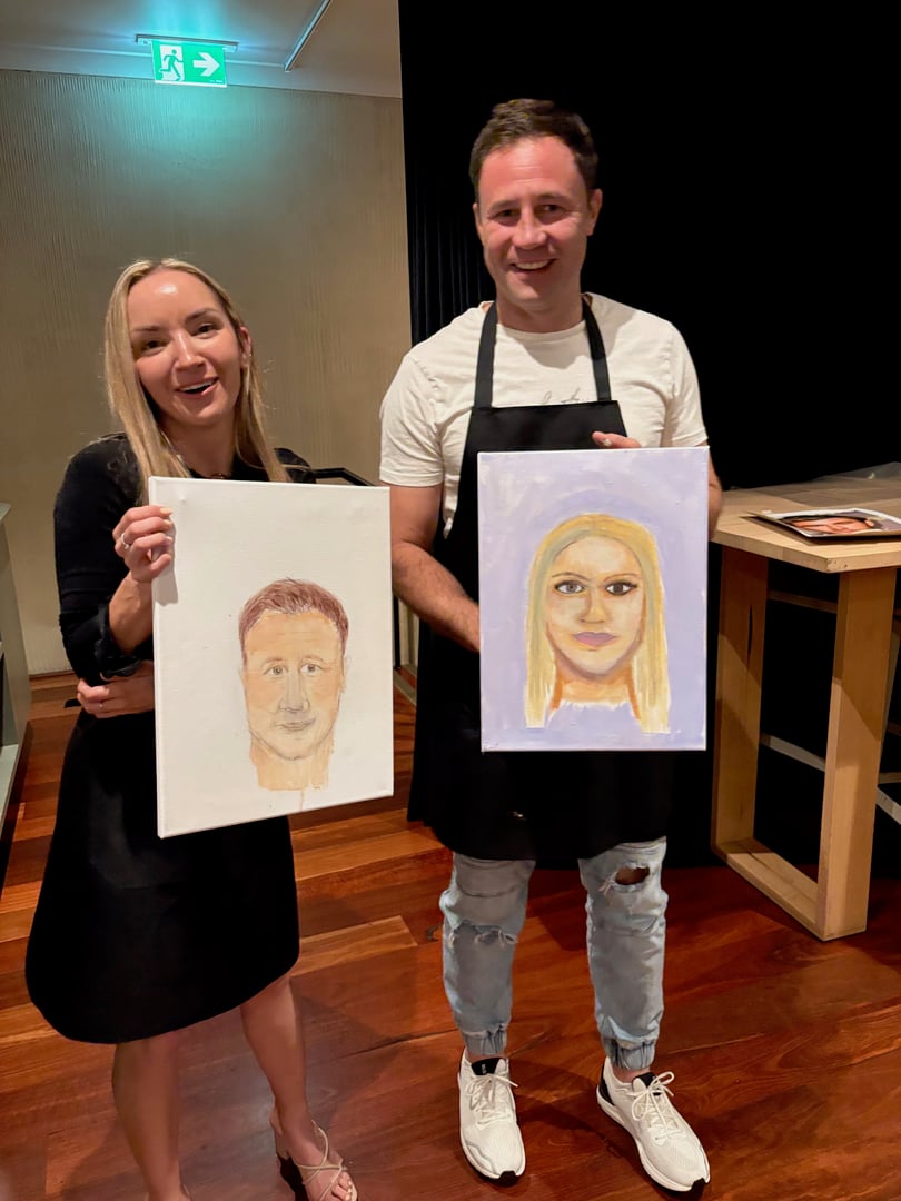 Paint & Sip Your Partner night