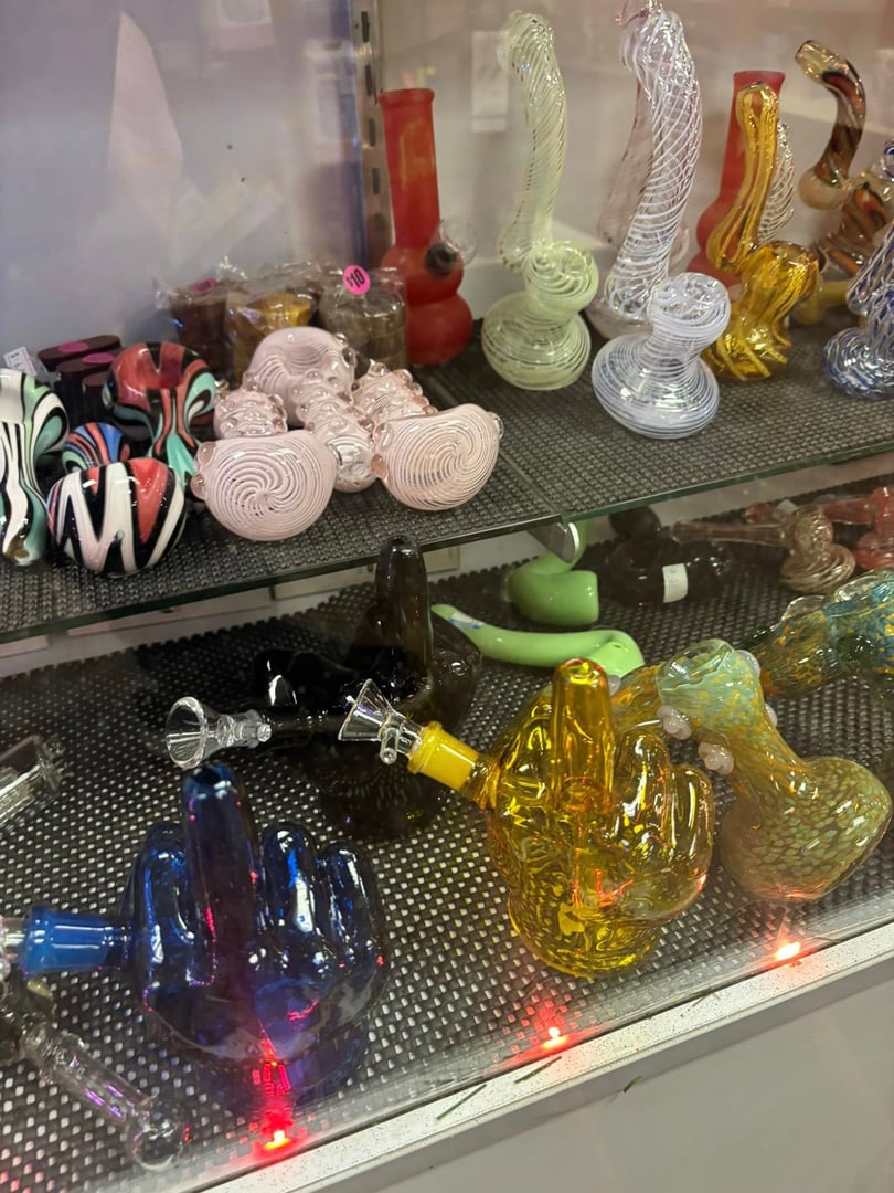 Premium glass smoking accessories