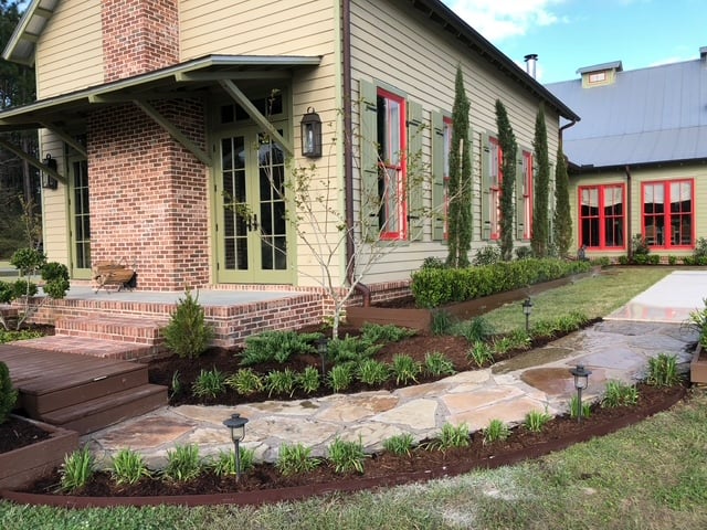 Professional landscaping work by JMK Landscapes in D'Iberville MS