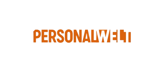 The text 'PERSONALWE44' in bold orange font on a black background.