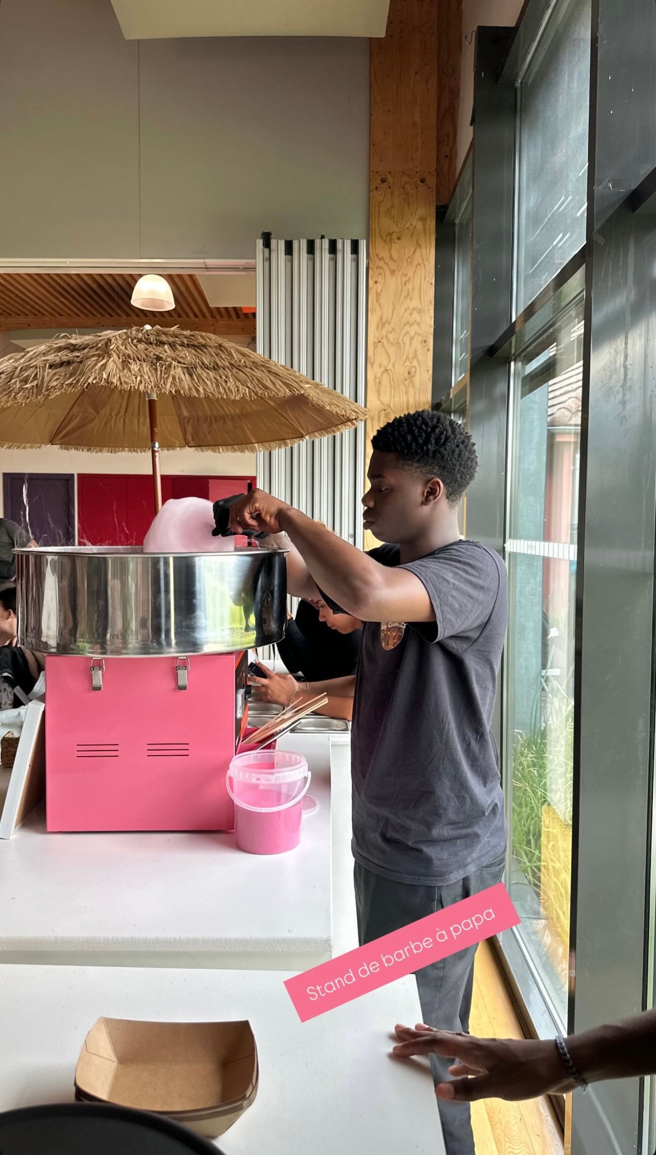 Behind the scenes of a busy event day