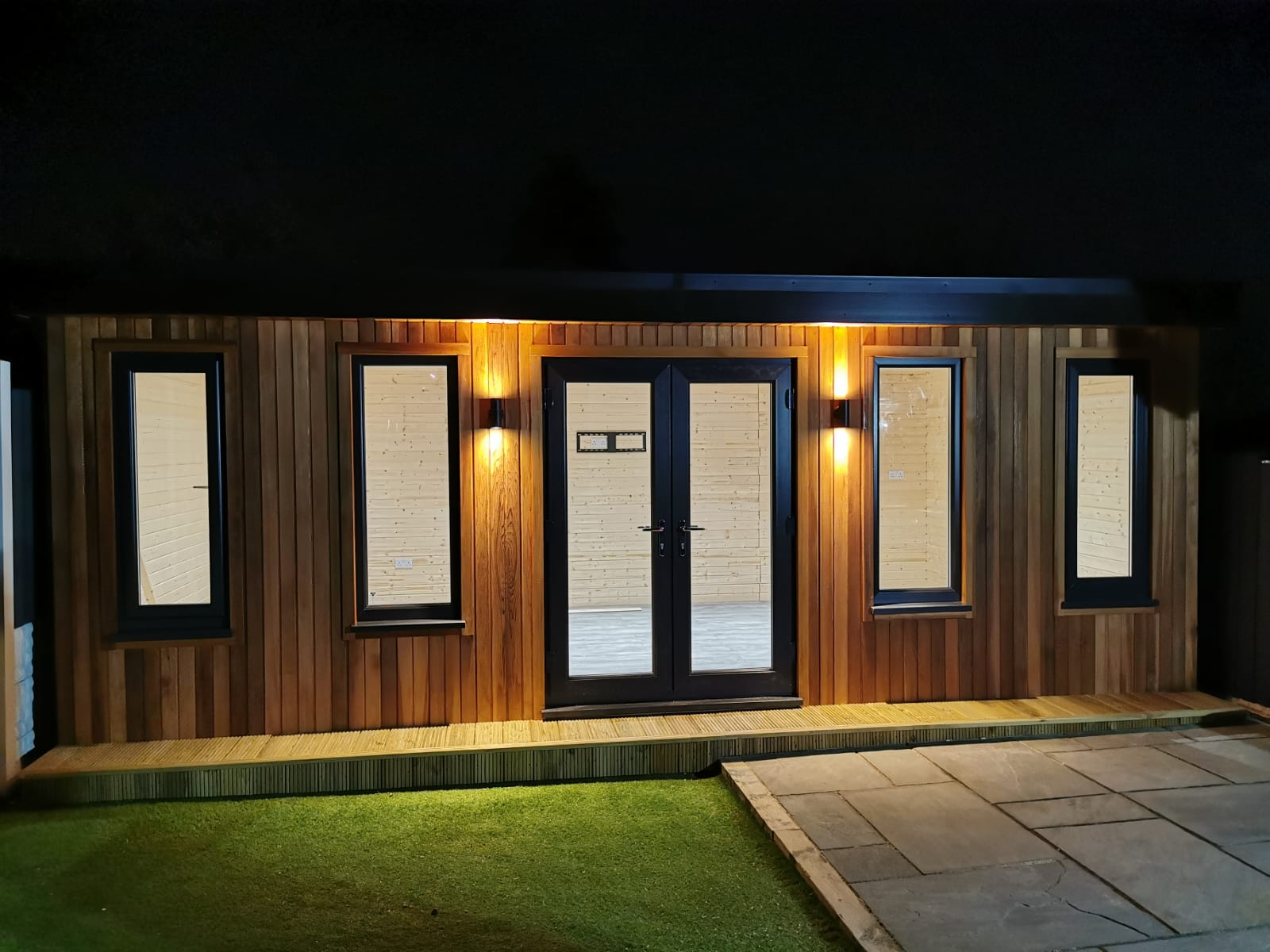 Insulated Cedar Room