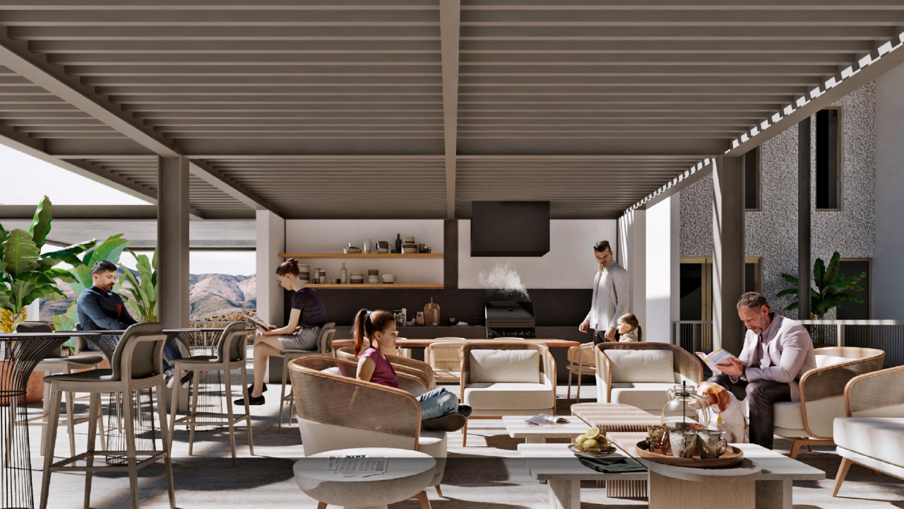 Roof Top - Área de asadores Torre Bitta