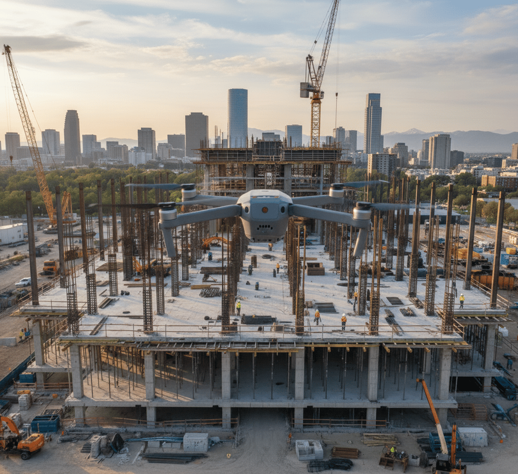 Drone survey data visualization