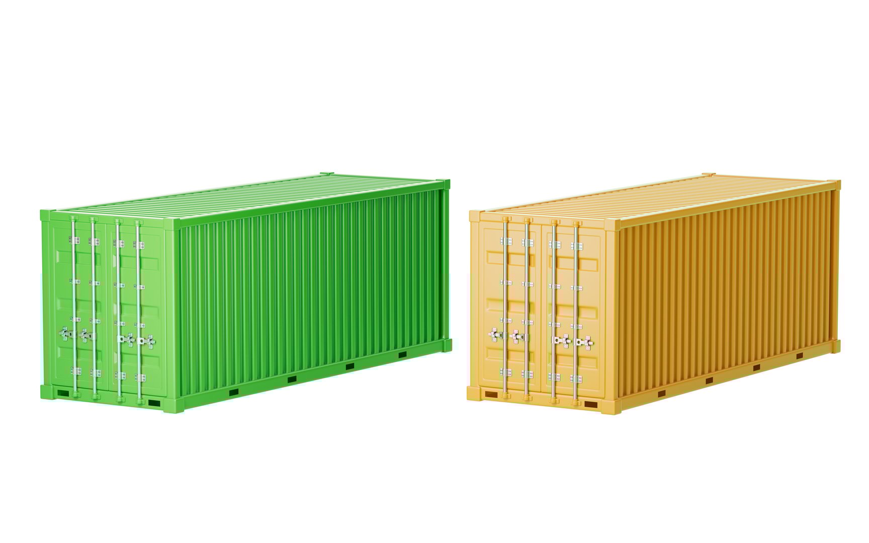 International shipping container and logistics