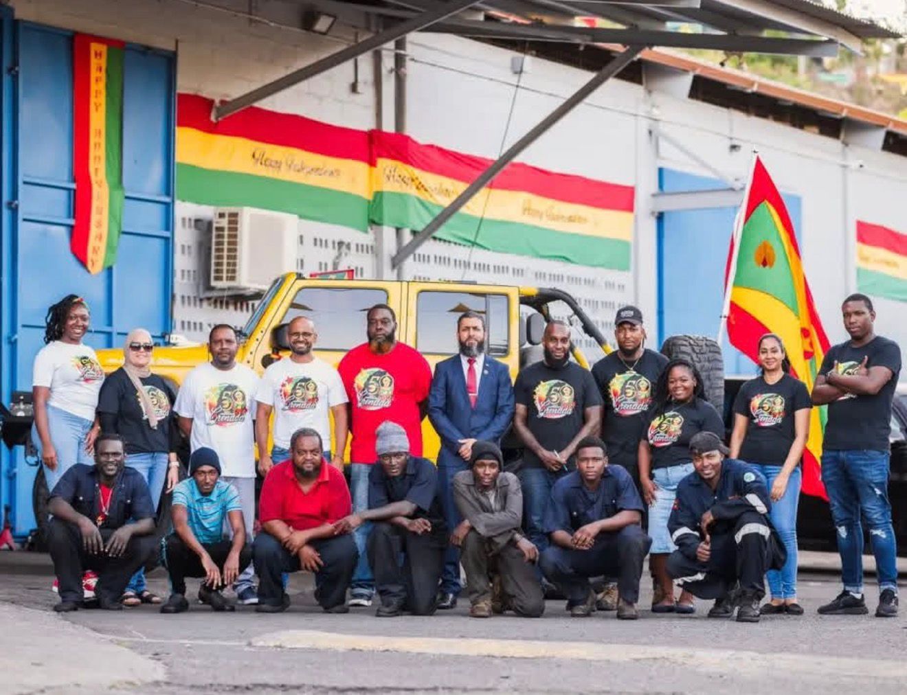 Spice Isle Automotive team