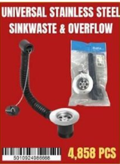 Universal Stainless Steel Sinkwaste