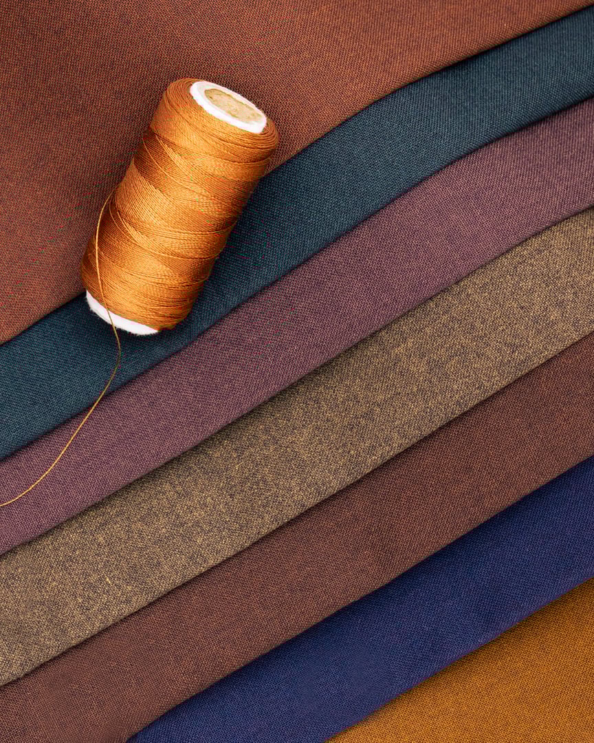 Elegant Men's Suit Fabric Swatches